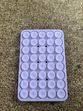 Universal Purple Silicone Bubble Grip Pad for Cameras & Accessories